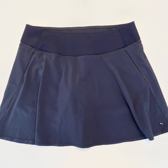 Puma Solid Navy Blue Woven Skort Sz XXL 2XL Golf Tennis Like New PWRSHAPE - Picture 5 of 8